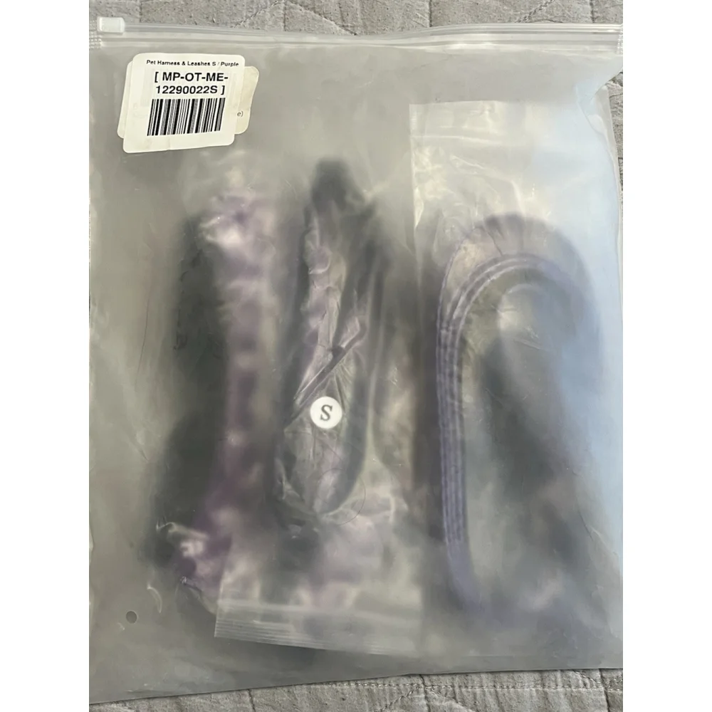 Monstercat Pet Harness 3 Piece Set Leash Collar Harness Size Small Dog NEW